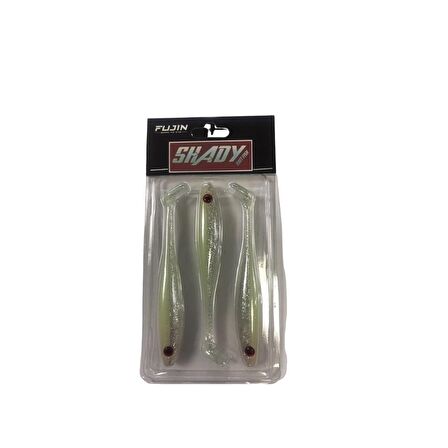 Fujin Shady Glowy 10cm 7gr Silikon Balık 3 lü Paket