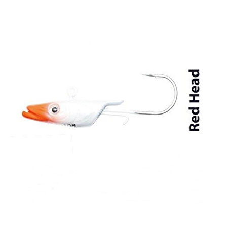 Fujin Salt Eel 8.5gr Jighead RED HEAD