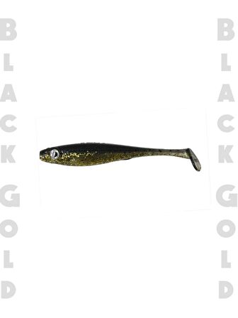 Fujin Shady Black Gold 10cm 7gr Silikon Balık 3 lü Paket