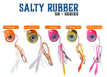 Fujin Salty Rubber 60Gr #03 Orange Gold 3D SR-10