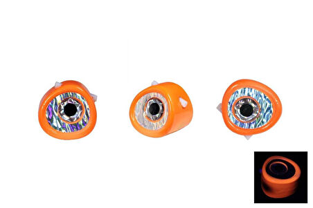 Fujin Salty Rubber Head Kafa 05 Orange 3D Eye Orange 3D Eye-240 Gr