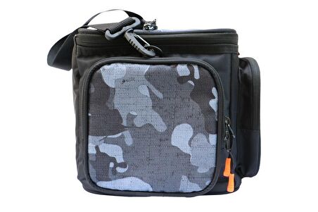 Fujin Black Camo Helper Bag-Balıkçı Çantası