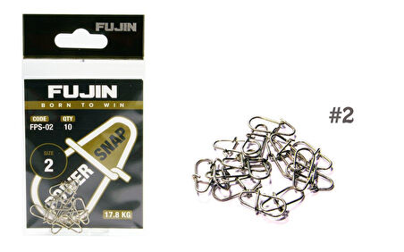 Fujin Power Snap Maket Balık ve LRF Klipsi NO:0
