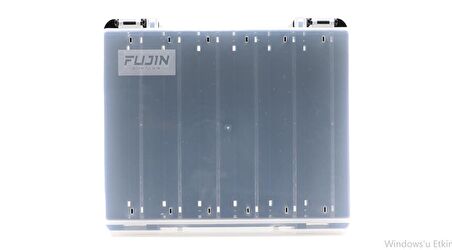 Fujin Tackle Box 125DS Çift Taraflı Slim Maket Balık Kutusu