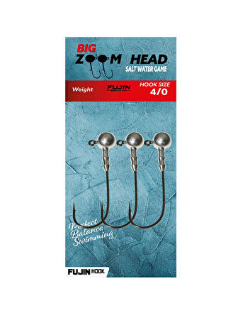 Fujin Big Zoom Head 4/0 Jighead 7 Gr