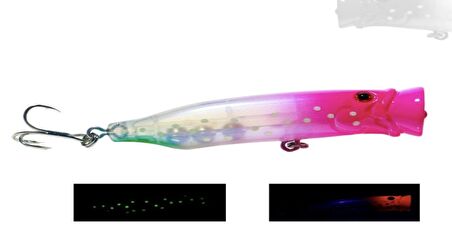Fujin Salt Popper 70mm 9.5gr Su Üstü Maket Balık