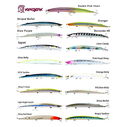 Fujin Kingjerk Sinking 19 cm 34 gr Suni Yem 013