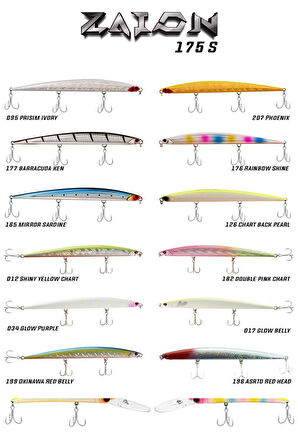 Fujin Zaion 175S 175mm #177 Barracuda Ken