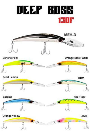 Fujin DeepBoss 130F 24gr  Maket Balık 175 HGM