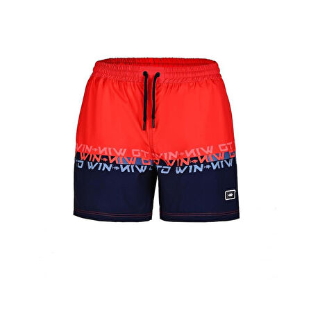Fujin Pro Angler Short Mayo Scarlet Dark Navy M