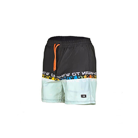 Fujin Pro Angler Short Mayo Anthracite Turquoise M