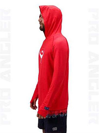 Fujin Pro Angler S24 Hooded Garnet 4XL