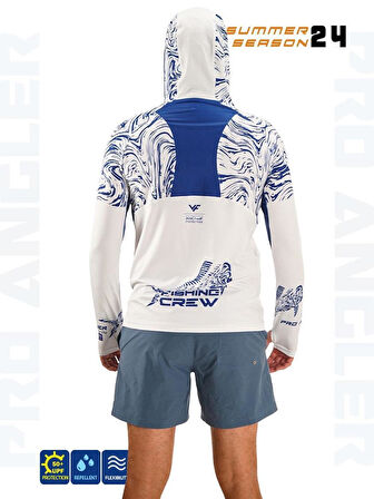 Fujin Pro Angler S24 Buff & Hoodie Izohips Navy S