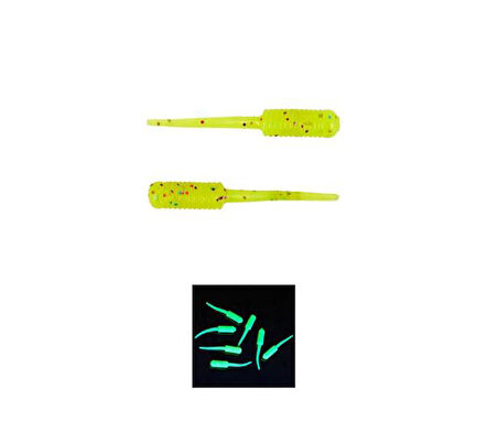 Fujin Baby FRY 2.7cm Kokulu LRF Silikon Yem Yellow