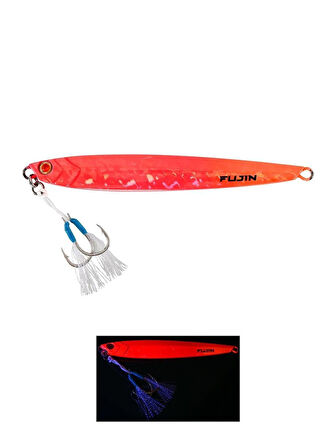 Fujin Valhalla Darksea 150gr Metal Jig Yem Pink Flash Orange