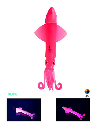 Fujin Calamax EVO Combo Squid Silikon Yem Fluo Pink-160 Gr