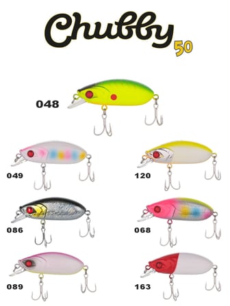 Fujin Chubby 50s 7gr 50mm Maket Balık 163 UV Red Head
