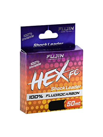Fujin Hex %100 FC Leader 50mt Misina 0,12 mm