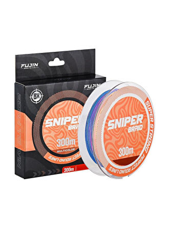 Fujin Sniper 8X 300Mt Multicolor İp Misina MultiColor-0,16 mm