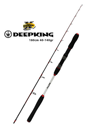 Fujin DeepKing 180cm 40-140gr Tekne/Bot Kamışı