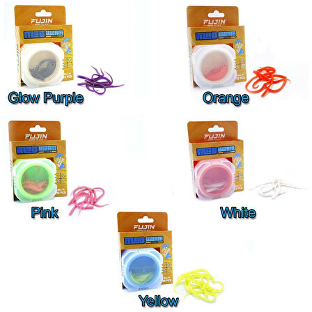 Fujin Mad Worm 9cm LRF Silikonu Fluo Green