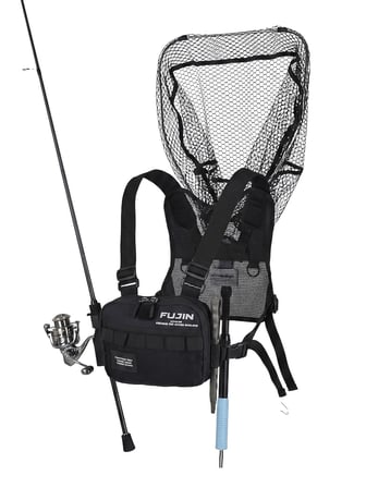 Fujin Tactical Vest Black Balıkçı Çantası