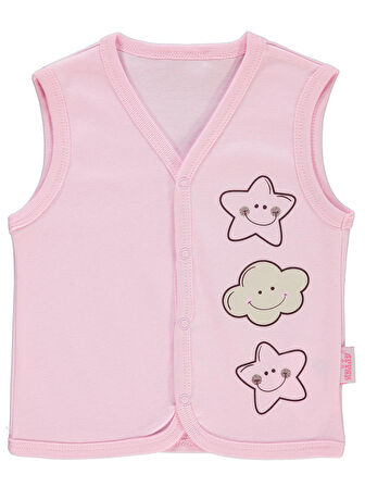 Kujju Bebek Yelek 6-18 Ay Pembe