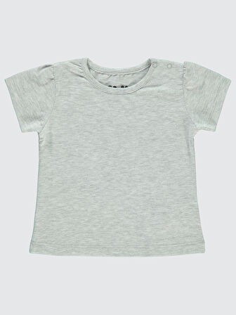 Civil Baby Kız Bebek Tişört 6-18 Ay Karmelanj
