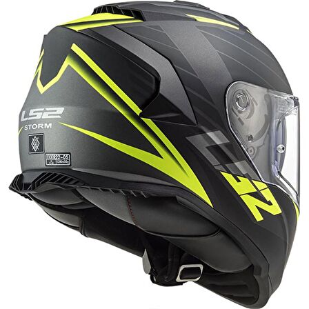 Ls2 Storm Nerve Full Face Motosiklet Kaski