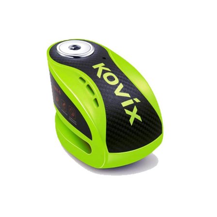 Kovix KNX10-FG Alarmlı Disk Kilit Yeşil