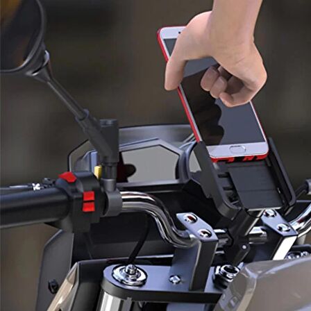 VEXO ALUMINIUM TELEFON TUTUCU GİDON BAĞLANTILI (914 AÇIK MODEL)