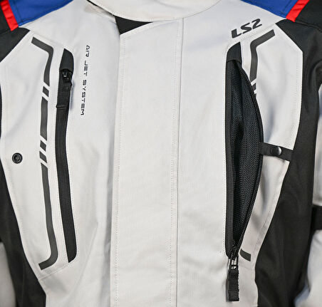 LS2 NARVIK MONT MAVİ-SİYAH-GRİ-KIRMIZI