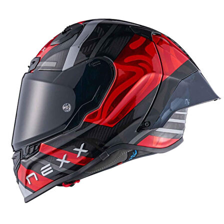 Nexx X.R3R Swirl Karbon Kapalı Kask
