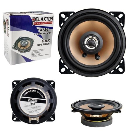 OTO HOPARLÖR 10CM 200W TWEETERLI 1 ADET POLAXTOR PLX-14726