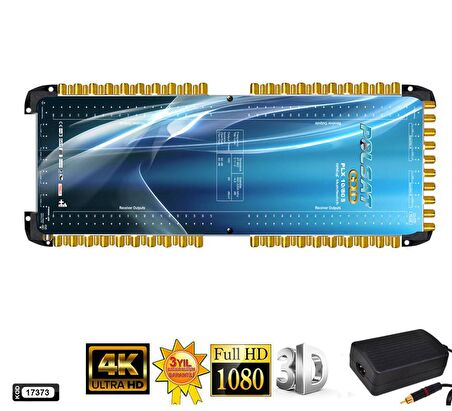 Polsat Uydu Santral 10/80 Sonlu Multiswtich 3 Yıl Garanti