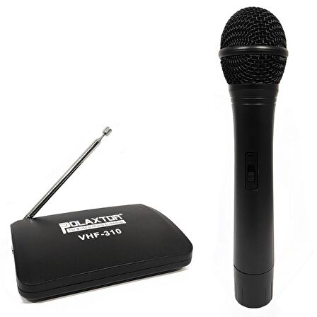 MİKROFON KABLOSUZ 1 EL VHF POLAXTOR VHF-310