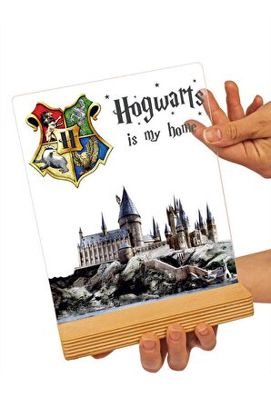 Sevgilambası Harry Potter Hogwarts Hediyesi Şeffaf Tablo