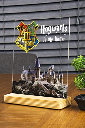 Sevgilambası Harry Potter Hogwarts Hediyesi Şeffaf Tablo