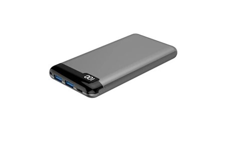 Crea Lcd21pd 10000 Mah LCD Display Gri Powerbank