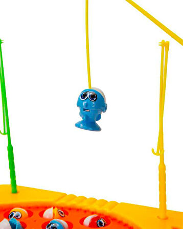 Kayyum Oyuncak Kırmızı Balık Kaç Kaç Balık Tutma Oyun Seti 4010