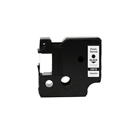 Foogy Dymo D1 Muadili Etiket Plastik Şeffaf - 12 mm x 7 mt - 45010 - Eko Paket 5 li