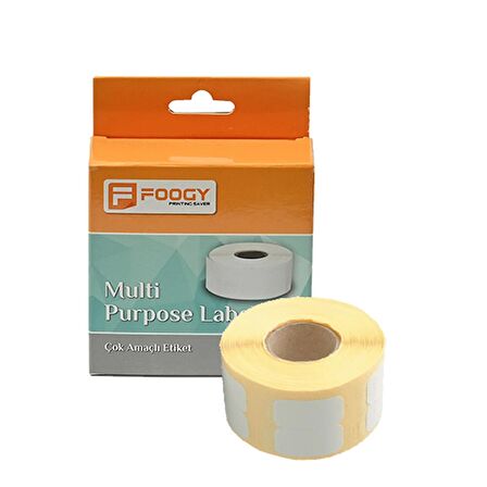 Foogy Dymo Muadili LW Etiket 24 mm x 12 mm - 11353 - 2000 Adet