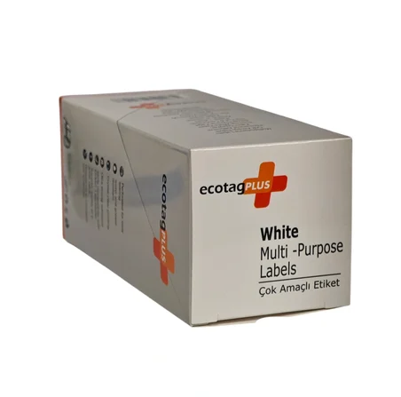Ecotagplus Dymo Muadili Etiket - 54 mm x 25 mm - 5 x 500 Adet -  Eko Paket - 11352