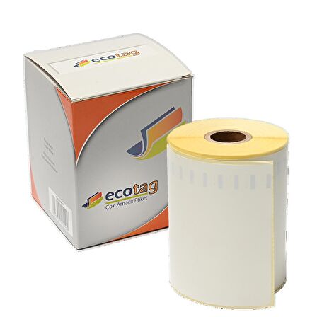 Ecotag Dymo Muadili Yazıcı Etiketi 104 mm x 159 mm