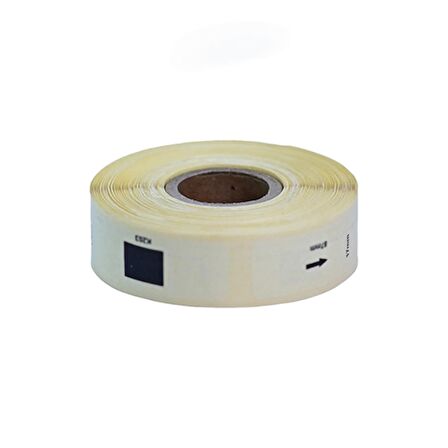EcotagPlus Brother DK 11204 Etiket 17 mm x 54 mm - 6 x 400 Adet + Tutucu