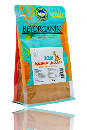 Organik İçilebilir Çikolata 220gr (PESTİSİT ANALİZLİ) (10 KUPA IÇİN)