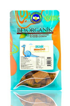 Organik Bebek Bisküvisi 150gr +6ay (PESTİSİT ANALİZLİ)  