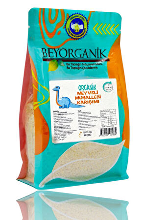 Organik Meyveli Muhallebi Karışımı 200gr (ÜÇ MEYVELİ)