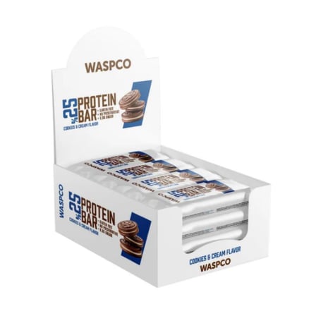 Bitter Çikolata Kaplı Bisküvi Aromalı Protein Bar 36g x 12 Adet