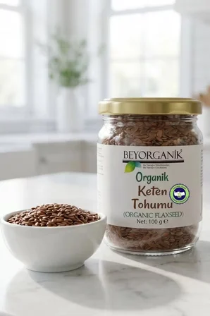 Organik Keten Tohumu 100gr